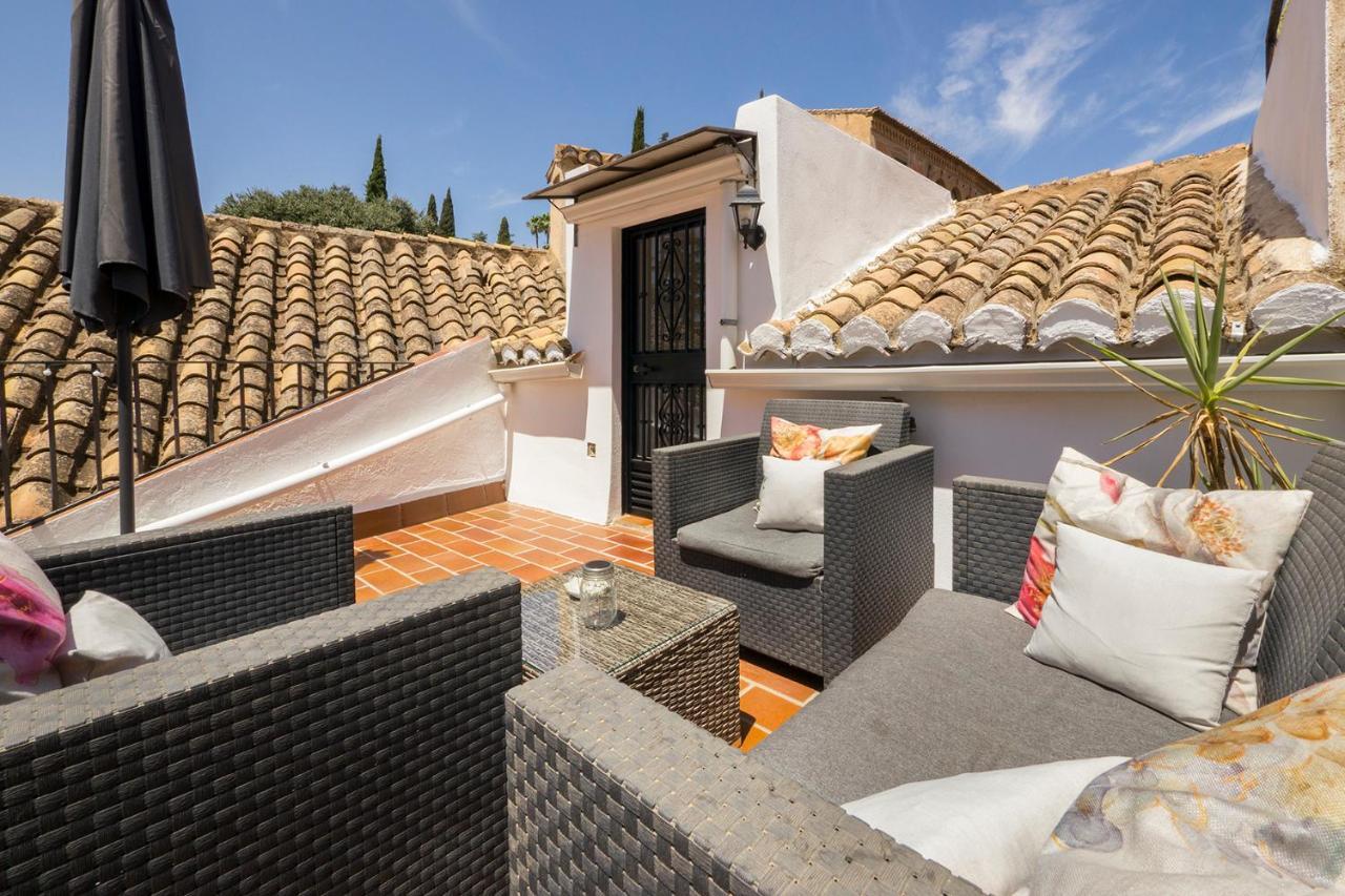 Coqueto Apartamento Duplex Con Terraza Privada Y Parking Granada Bagian luar foto