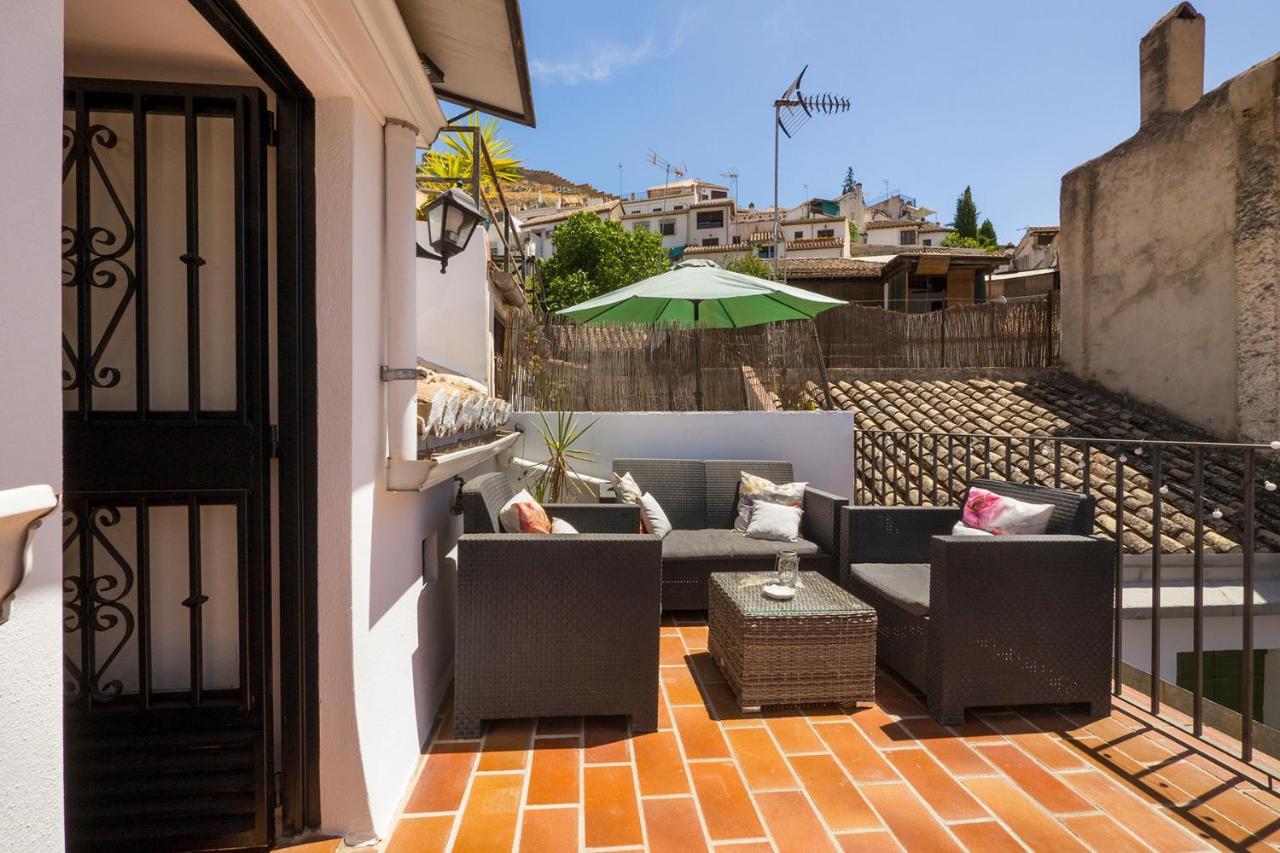 Coqueto Apartamento Duplex Con Terraza Privada Y Parking Granada Bagian luar foto