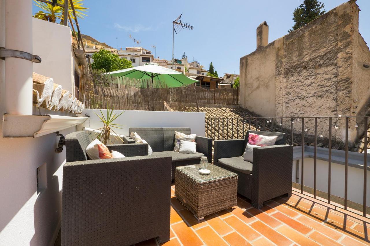 Coqueto Apartamento Duplex Con Terraza Privada Y Parking Granada Bagian luar foto